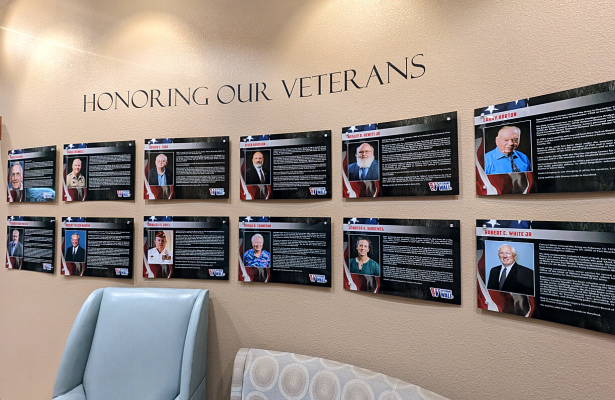 Canyon Vista Veteran Wall